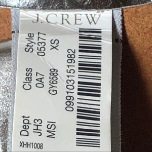 J. Crew Accessories - J. Crew Silver Belt J. Crew Accessories - J. Crew Silver Belt